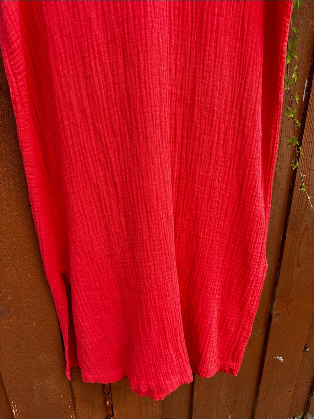 Eileen Fisher cotton gauze dress - Picture 4 of 8